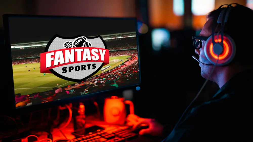 Fantasy Sports Logo and Player Banner